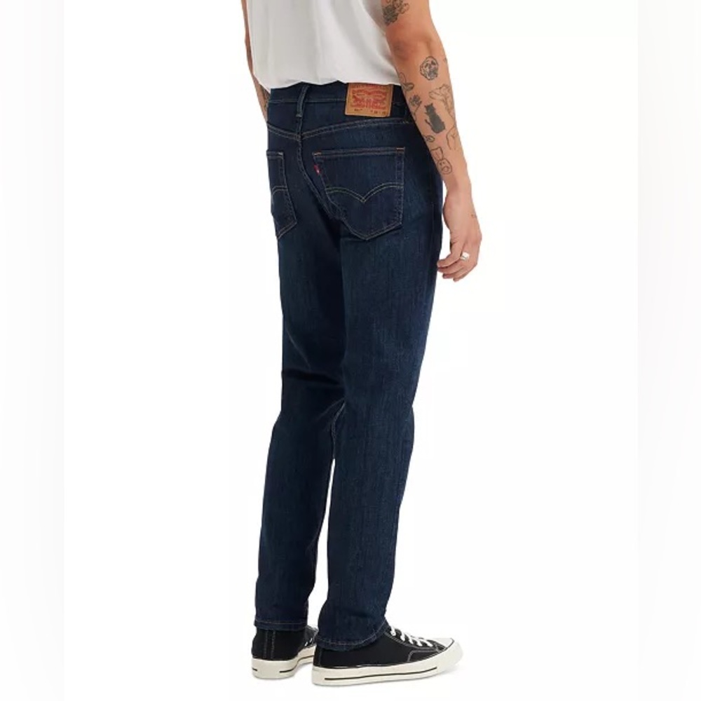 New! Mens Levi's 511 Slim Fit Advanced Stretch Jeans Dark Blue 30x32 - Picture 3 of 7